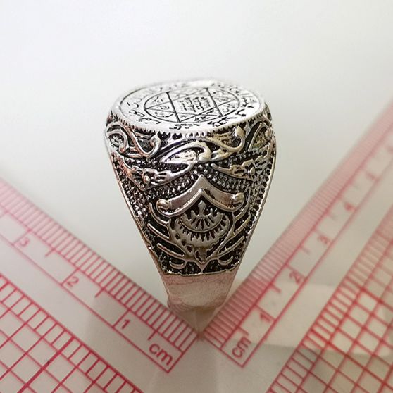 Buy Allah Ring-islamic Rings-muslim Men Ring-silver Islamic Ring-gift for  Him-la Galibe Illallah-islam Gift-handmade Ring-ottoman Ring Online in India  - Etsy