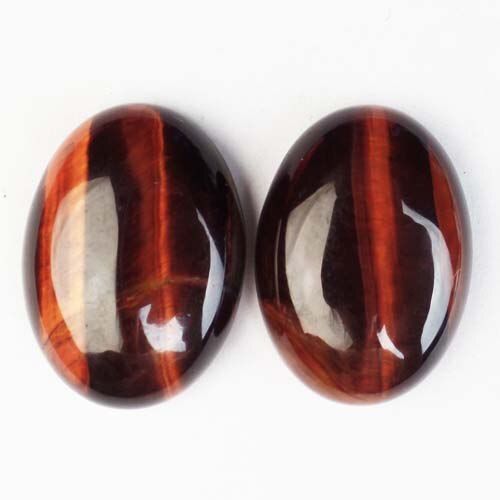 Natural Stone Red Eye 18*25*7mm - Fornasis